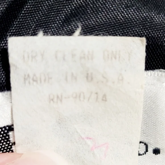 Vintage Embroidered Maxi Dress Sleeveless lined Boho J.B.S. Made In USA Size 12 - Picture 12 of 12